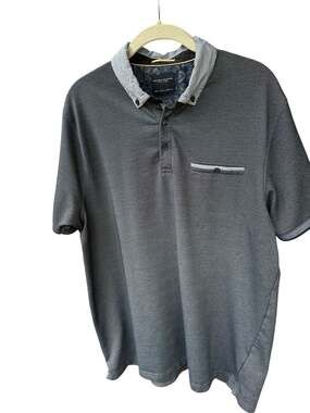 Denim & Flower by Ricky Singh Grey  Size XL